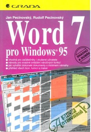 Obal knihy Word 7 pro Windows 95