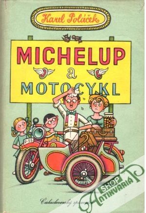 Obal knihy Michelup a motocykl