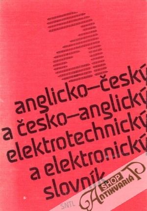 Obal knihy Anglicko - český a česko - anglický elektrotechnický a elektronický slovník