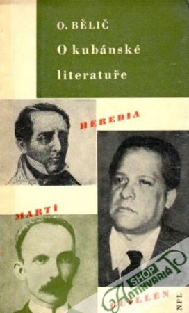 Obal knihy O kubánské literatuře