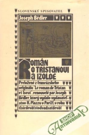 Obal knihy Román o Tristanovi a Izolde 