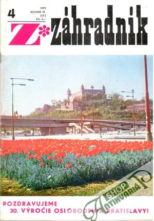 Obal knihy Záhradník 4/1975