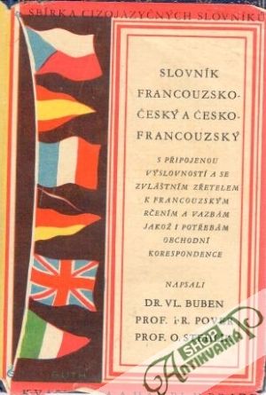Obal knihy Slovník francouzsko-český a česko-francouzský