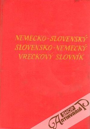 Obal knihy Nemecko-slovenský a slovensko-nemecký vreckový slovník