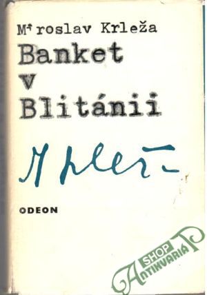 Obal knihy Banket v Blitánii