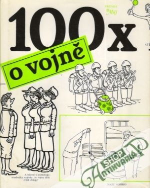 Obal knihy 100x o vojně