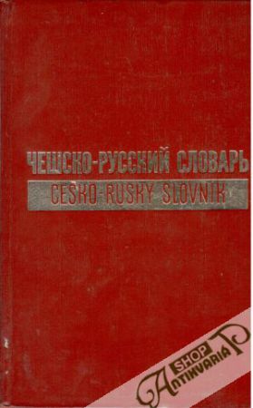 Obal knihy Česko - ruský slovník (I., II.)