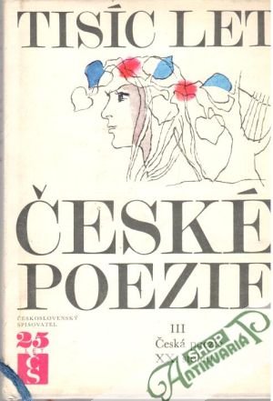 Obal knihy Tisíc let české poezie III.