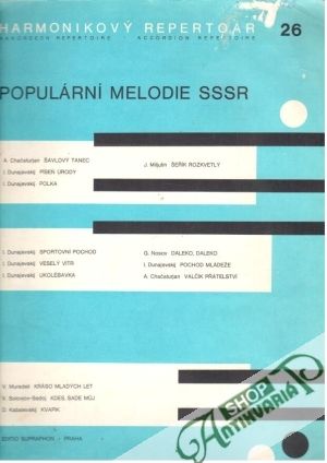 Obal knihy Populární melodie SSSR