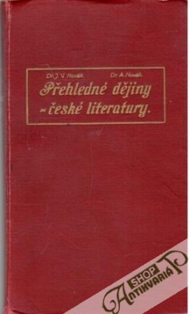 Obal knihy Přehledné dějiny literatury české