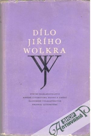 Obal knihy Dílo Jiřího Wolkra