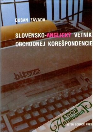 Obal knihy Slovensko - anglický vetník obchodnej korešpondencie