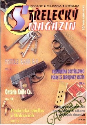 Obal knihy Střelecký magazín 10/1996