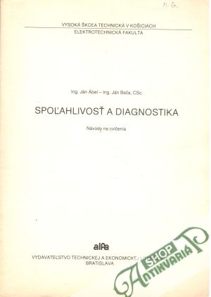 Obal knihy Spoľahlivosť a diagnostika