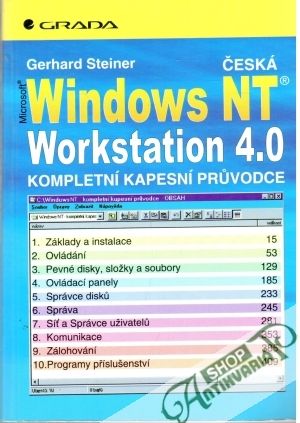 Obal knihy Windows NT Workstation 4.0