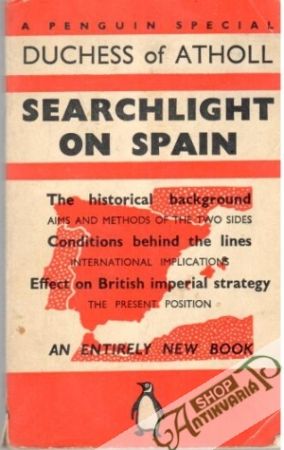 Obal knihy Searchlight on Spain