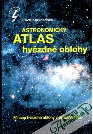 Obal knihy Astronomický atlas hvězdné oblohy