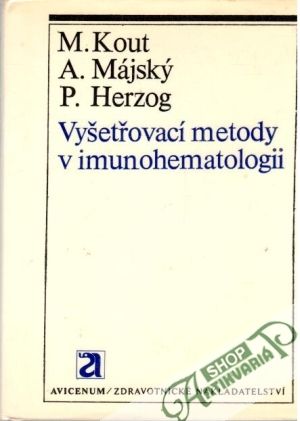 Obal knihy Vyšetřovací metody v imunohematologii
