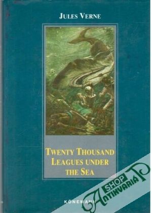 Obal knihy Twenty thousand leagues under the sea