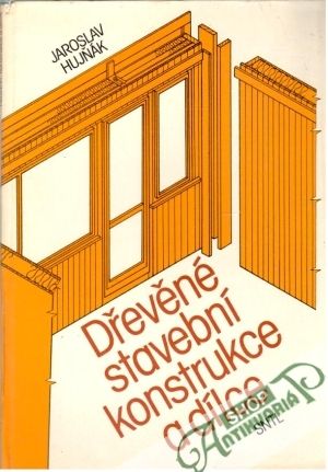 Obal knihy Dřevěné stavební konstrukce a dílce