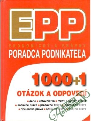 Obal knihy 1000 + 1 otázok a odpovedí (EPP)