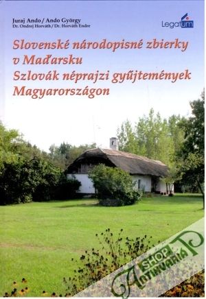 Obal knihy Slovenské národopisné zbierky v Maďarsku