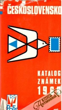 Obal knihy Československo - katalog známek 1968