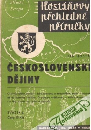 Obal knihy Československé dějiny