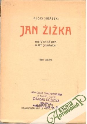 Obal knihy Jan Žižka