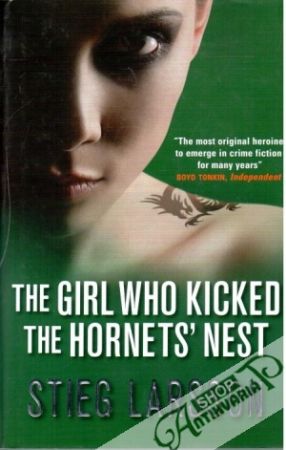 Obal knihy The girl who kicked the hornets´nest