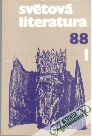Obal knihy Světová literatura 1 - 6/ 1988