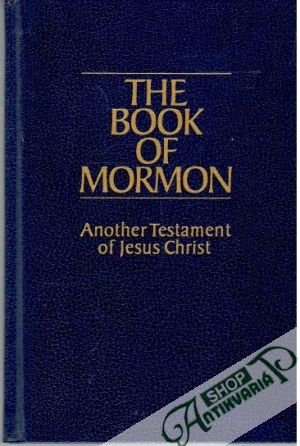 Obal knihy The book of Mormon