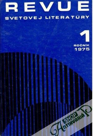 Obal knihy Revue svetovej literatúry 1/1975