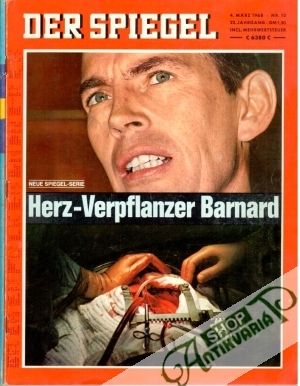Obal knihy Der Spiegel 10/1968