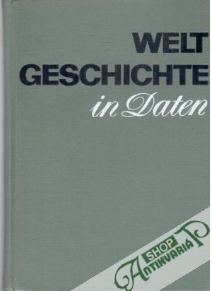 Obal knihy Weltgeschichte in Daten