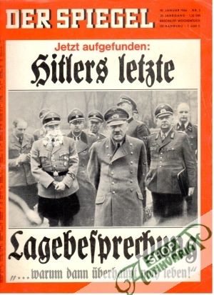 Obal knihy Der Spiegel 3/1963