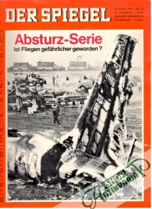 Obal knihy Der Spiegel 12/1966