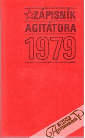 Obal knihy Zápisník agitátora 1979