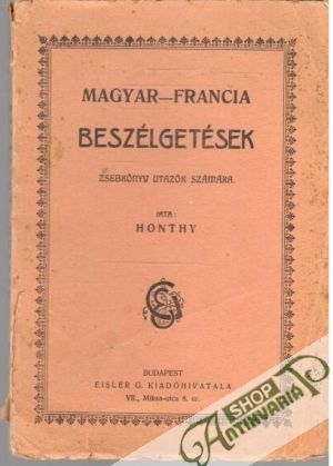 Obal knihy Magyar-Francia Beszélgetések