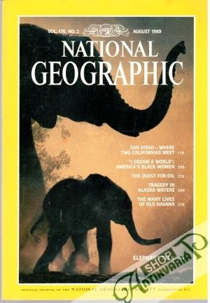 Obal knihy National Geographic 8/1989