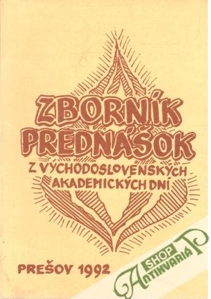 Obal knihy Zborník Prednášok z východoslovenských akademických dní