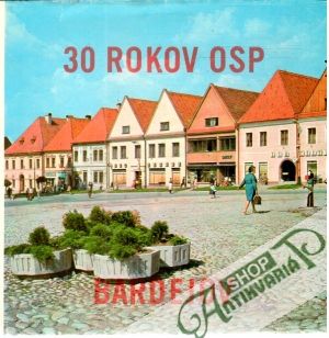 Obal knihy 30 rokov OSP Bardejov