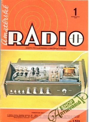 Obal knihy Amatérské radio 1-12/1979