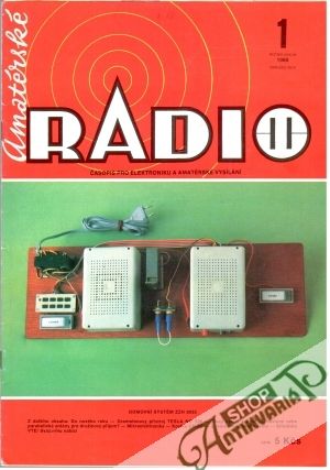 Obal knihy Amatérské radio 1-12/1989