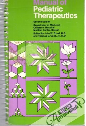 Obal knihy Manual of Pediatric Therapeutics