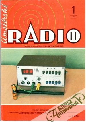 Obal knihy Amatérské radio 1-11/1987
