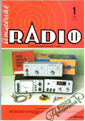 Obal knihy Amatérské radio 1-12/1991