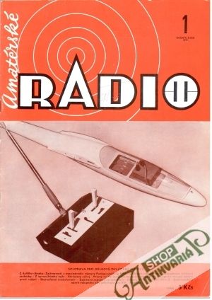 Obal knihy Amatérské radio 1-12/1974