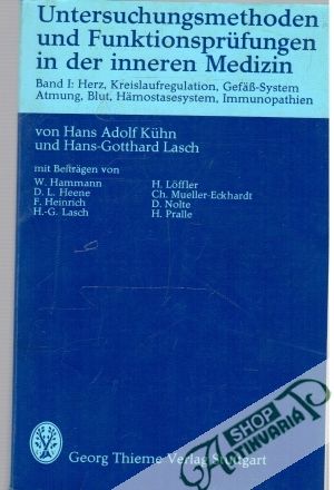 Obal knihy Untersuchungsmethoden und Funktionsprüfungen in der inneren Medizin