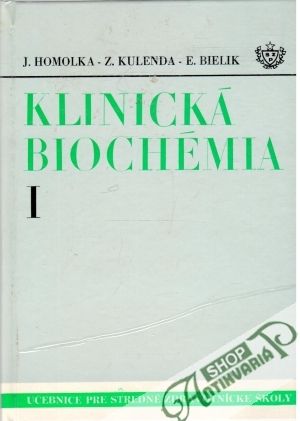 Obal knihy Klinická biochémia I.